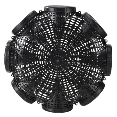 Picture of Durable Plastic Container Mud Cage Container Fishing Traps Black Fish Net Cage Fishnet Finless Eel Loach Trap Fishing Pot