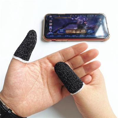 Picture of 4 pcs / 2 Pair Breathable Mobile PUBG Finger Sleeve Press Trigger Game Controller Sweatproof Gloves