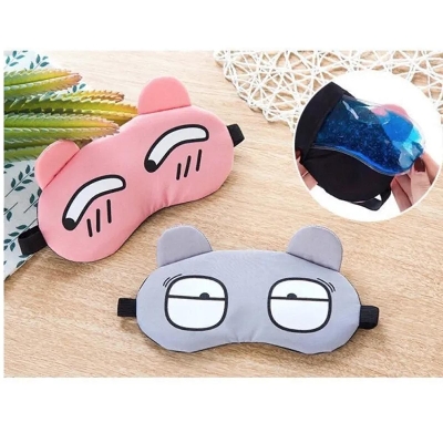 Picture of Cotton Cartoon Eye Cover Sleeping Aid eyepad Creative Eyepatch Sleep Eyeshade