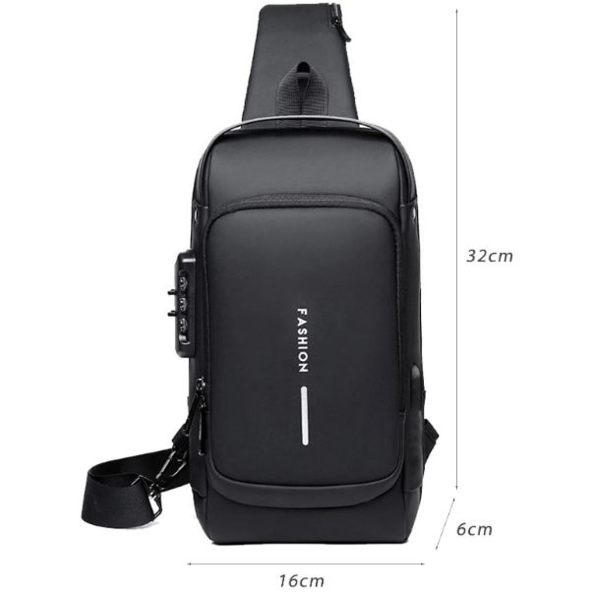 Picture of Fashion Crossbody Bag  Men Oxford Cloth Chest Bag Anti-theft Crossbody Bag Sports Backpack
