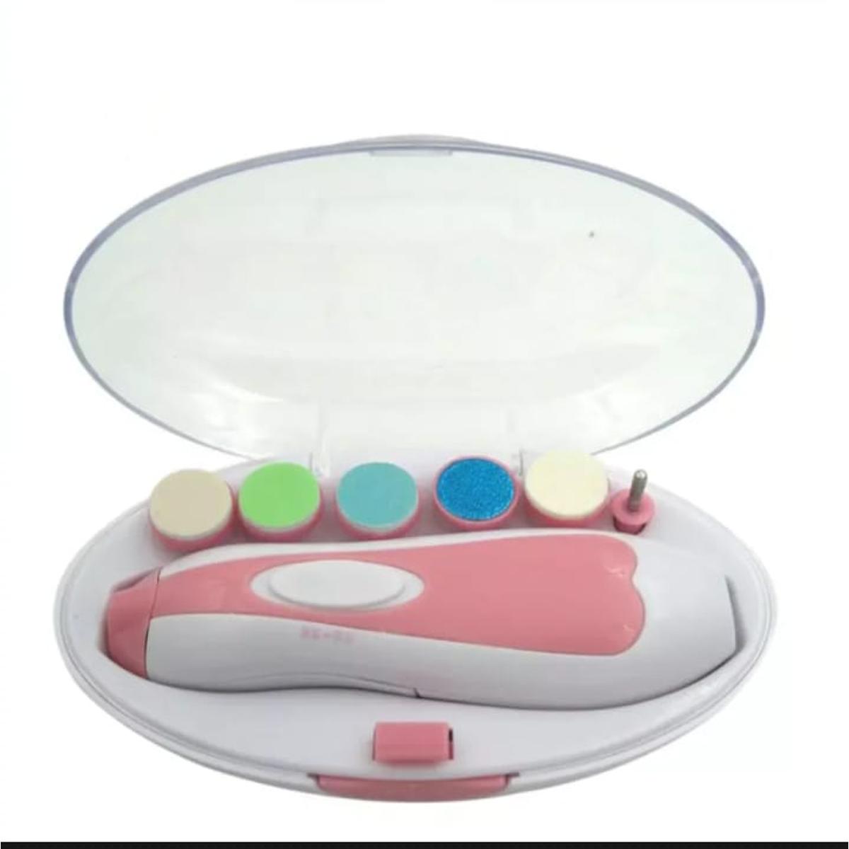 Picture of Electric Nail Trimmer for Baby Newborn Nail Trimmer Manicure Kit For Baby Baby Nail Trimmer Nail Care High Quality Baby Nail Trimmer Baby Care Set Electric Manicure Set Electric Nail Cutter for Baby