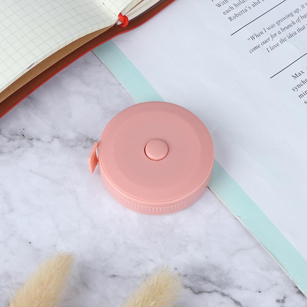 Picture of 150cm/60 Tape Measure Portable Retractable Ruler Children Height Ruler Centimeter Inch Roll Tape Waist Measuring Tape-1Pcs