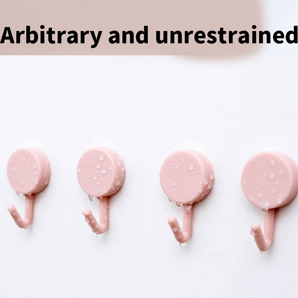 Picture of Strong Self Adhesive Hooks Key Storage Hanger for Kitchen Bathroom Door Wall Multi-Function decoration