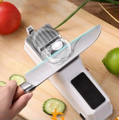 Picture of USB Electric Knife Sharpener Adjustable For Kitchen Knives Tool Knife Scissor