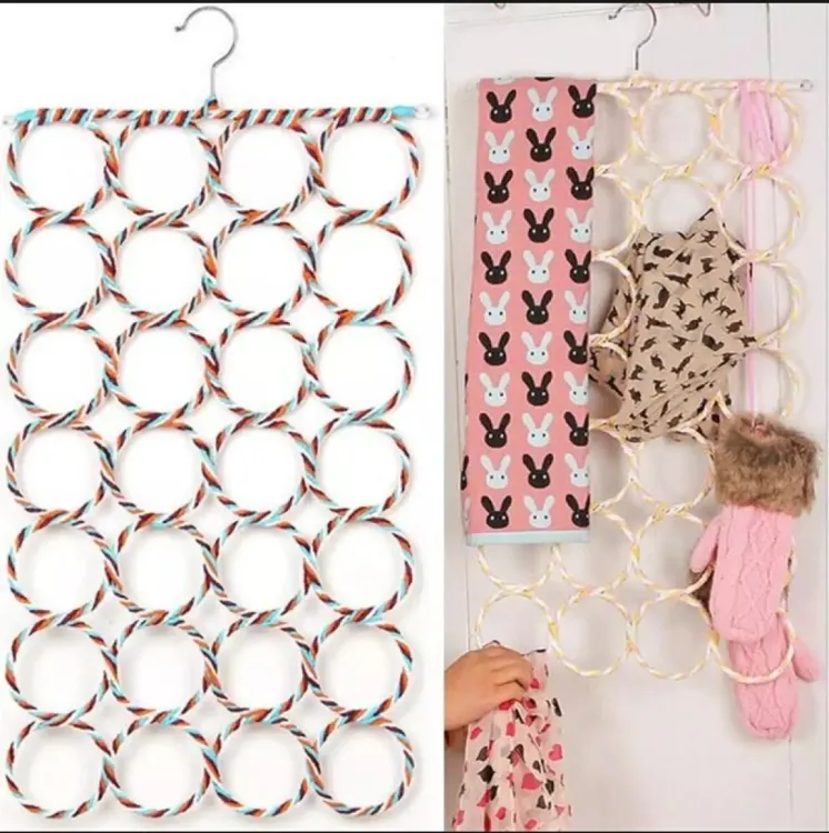 Picture of 28 Hole Hijab Hanger Length 75 Cm Wide: 40 Cm - Hanger - cloth hanger