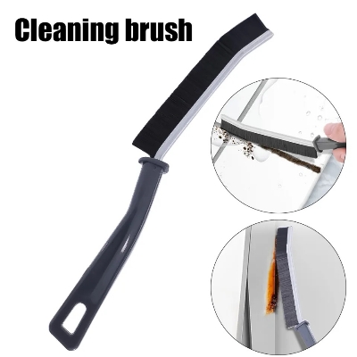 Picture of Exquisite Durable Minimalist Colors Long Handle Grout Cleaner Brush Useful Multifunctional Tile Joints Scrubber  Nylon Brushes