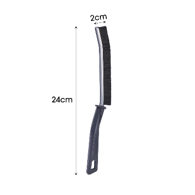 Picture of Exquisite Durable Minimalist Colors Long Handle Grout Cleaner Brush Useful Multifunctional Tile Joints Scrubber  Nylon Brushes