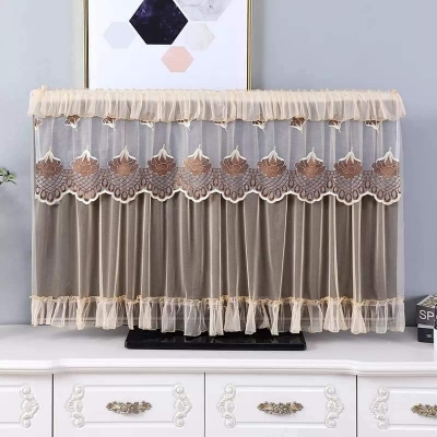 Picture of 1 Piece Lace 32 Inches Television Cover LCD TV Dust Cover TV Cover Upto 32-75 inches
