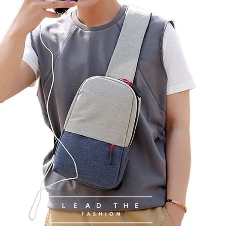 Picture of Multi-functional Men Crossbody Bag  Shoulder Bag Travel Hiking Camping Sling Bag Pack Messenger Chest Bag