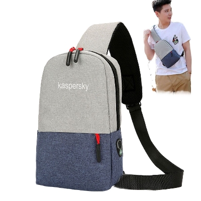 Picture of Multi-functional Men Crossbody Bag  Shoulder Bag Travel Hiking Camping Sling Bag Pack Messenger Chest Bag