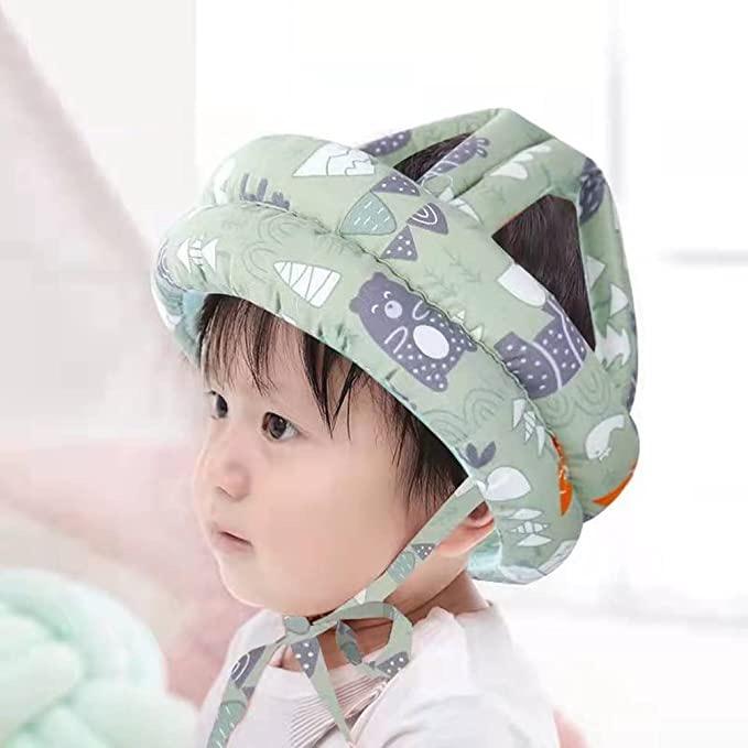 Picture of Adjustable Baby Safety Helmet – Soft Head Protector for Toddlers, Anti-Collision Cap