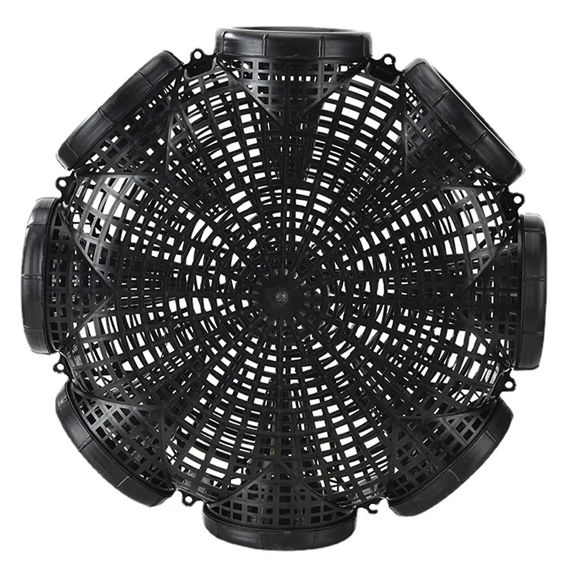 Picture of Durable Plastic Container Mud Cage Container Fishing Traps Black Fish Net Cage Fishnet Finless Eel Loach Trap Fishing Pot