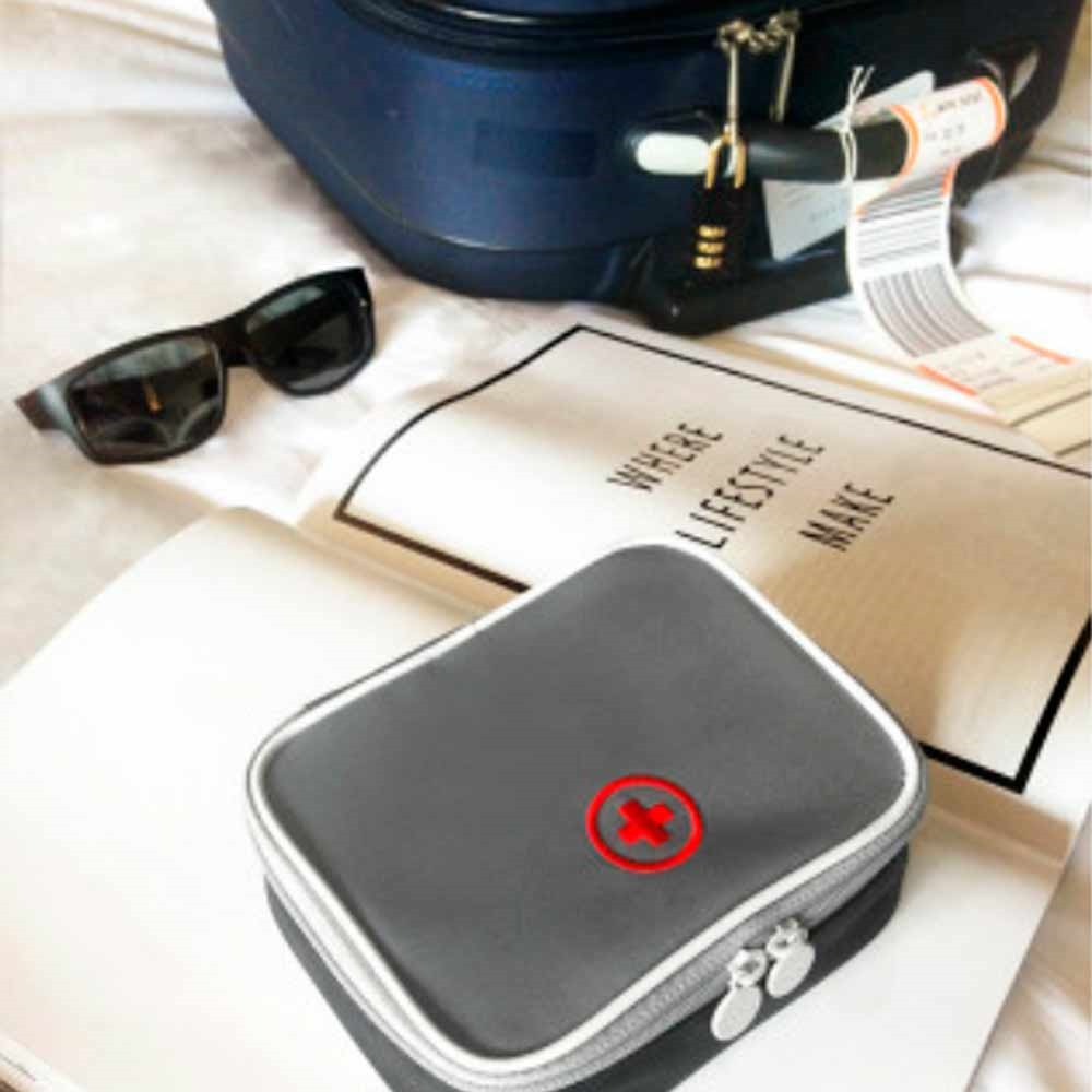 Picture of outside travel durable waterproof small organizer medicine bag high quality storage medical bag portable first aid kit bag