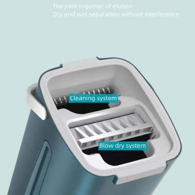 Picture of Magic Portable Hands Free Mop 360 Degree Automatic Cleaning Mop Bucket Set