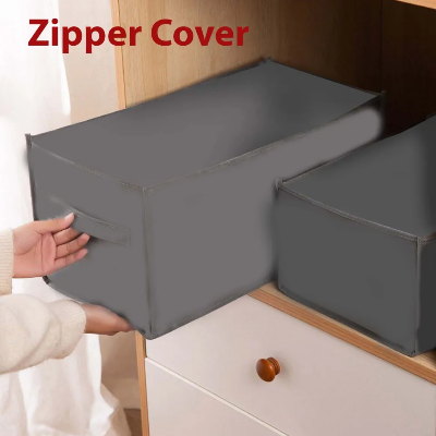 Picture of 7-Grid Foldable Clothes Organizer: Waterproof Storage Box for T-Shirts, Jeans, and More
