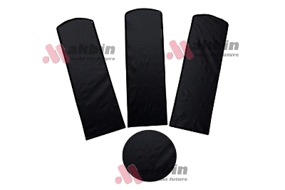 Picture of Fan Dust Cover Dustproof Fan Cover, Ceiling  Washable 3 wings cover with motor cover 4 PCS fan covers
