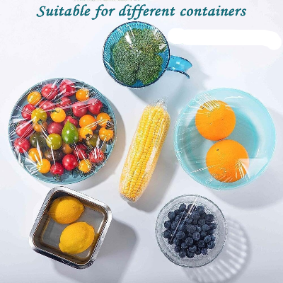 Picture of Cling Film Wrapping Paper Roll Transparent Food Packaging Storing Wrap Plastic Cling Film Roll