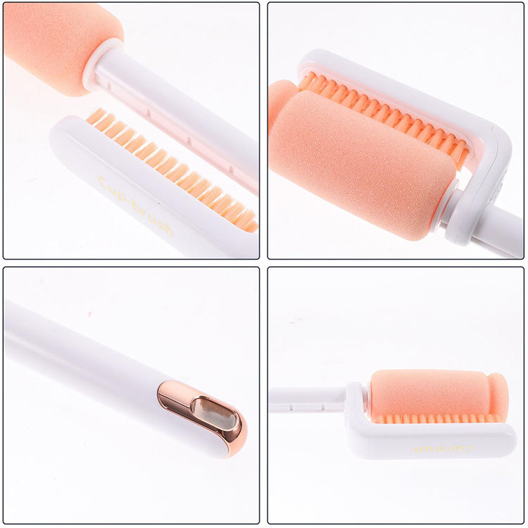 Picture of Kitchen Cleaning Tool Sponge Brush Glass Wine Bottle Tumbler Mug Straws Tube Multifunctional Cleaning Brushes Cup Brush