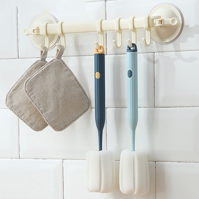 Picture of Glass Kettle Cleaning Cup Washing Brushes Bottle Sponge Long Handle Brush