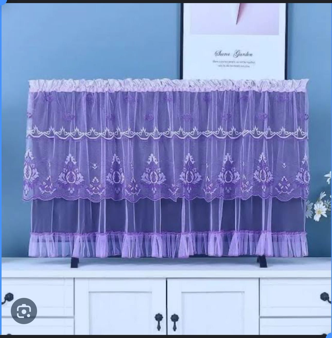 Picture of 1 Piece Lace 32-42 Inch Television Cover LCD TV Dust Cover TV Cover LED TV Covers