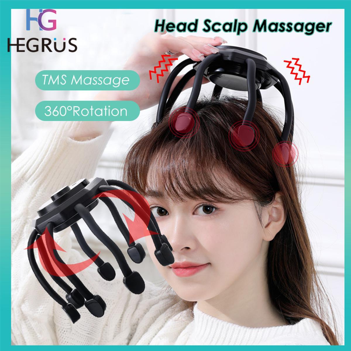 Picture of Head Massager USB charging electric head massager, home relaxing massage