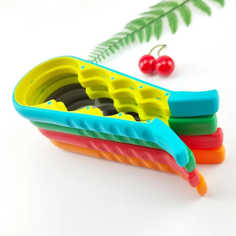 Picture of Jar Opener, 4 in 1 Multi Function Can Opener Bottle Opener Kit with Silicone Handle