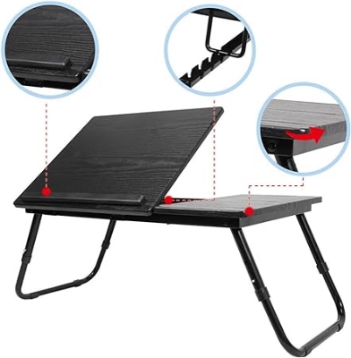 Picture of Foldable Double Head Laptop Table