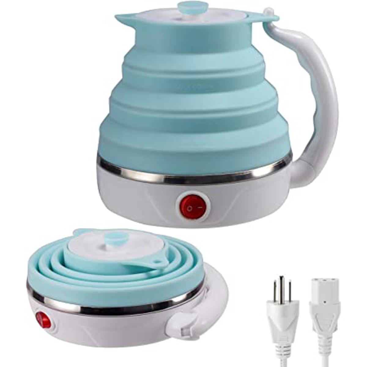 Picture of Travel Portable Foldable Electric Kettle Collapsible Water Boiler For Coffee Tea Fast Water Boiling 110V 600ML