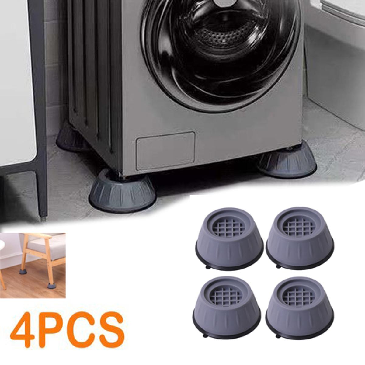 Picture of 4Pcs Anti Vibration Feet Pads Washing Machine Rubber Mat Anti-Vibration Pad