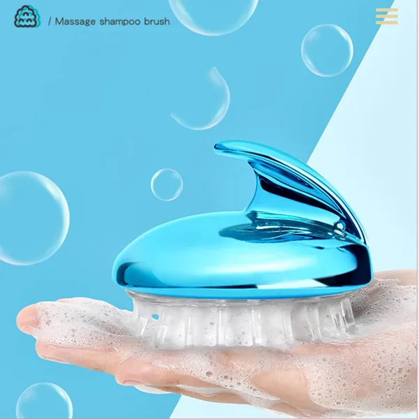 Picture of Amazing Silicone Shampoo Brush & Hair Scalp Massager Comb