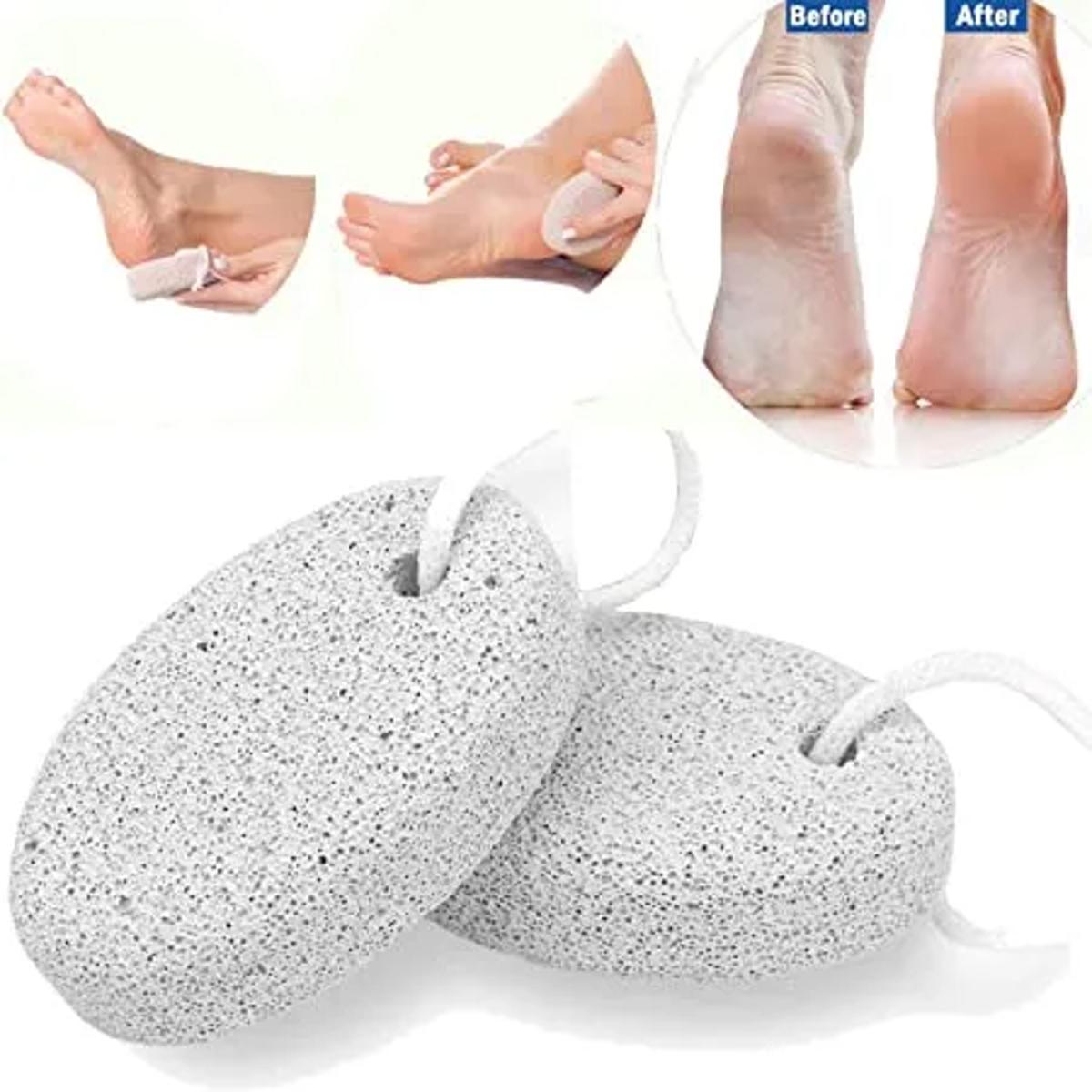 Picture of 1PCS Ellipse Foot Clean Hard Skin Callus Remover Foot File Pedicure Tools Scrub Bath Pumice Stone Comfortable Foot Care Tool