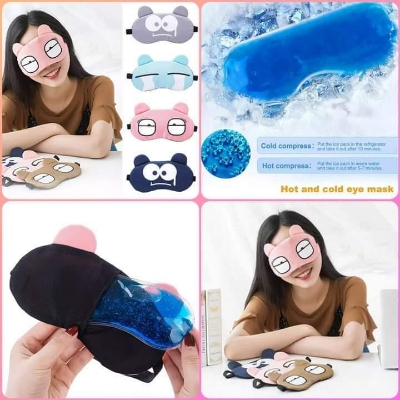 Picture of 1PCS Cold Eye Mask Eye Care Summer Essential Beauty Fatigue Relief Cooling Mask Dark Circles Remove Eye Pad Eyes Masks