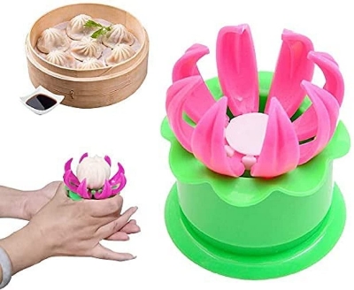 Picture of Pita Maker Momo Maker/Dumpling Making Mini Tool the essential DIY Steamed Stuffed Bun Making Mold tool, the best choice for the beginner workout