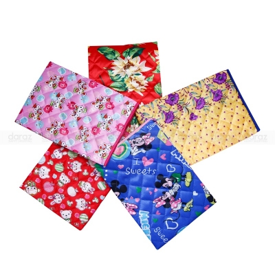 Picture of Waterproof Sheet Urine Changing Pads Cartoon Reusable Infants Bedding Mat-23*19 Inches random color- 1pcs