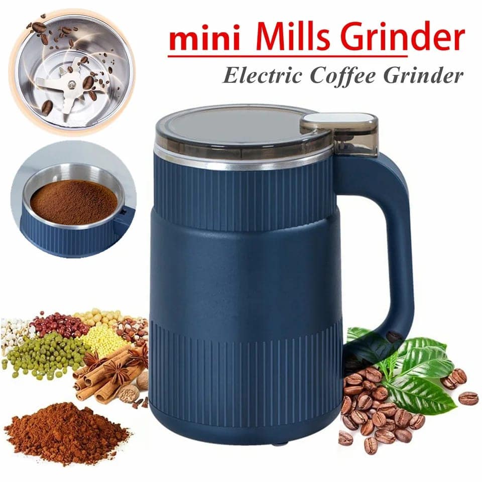 Picture of Powder Grinding Machine, Stainless Steel Electric Spice Grinder Fine Powder, Multifunctional Powder Grinder for Kitchen, Coffee Grinder Machine for Spices
