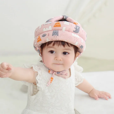 Picture of Adjustable Baby Safety Helmet – Soft Head Protector for Toddlers, Anti-Collision Cap