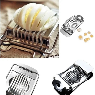 Picture of Kitchen Vegetables Fruit Egg Slicer Section Cutter Stainless Steel Mushroom Tomato Cutter Kitchen Machine Cutter
