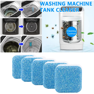 Picture of 12pcs Washing Machine Cleaner Washer Cleaning Detergent Effervescent Tablet Cleaner Washing Machine Home Cleaning tools