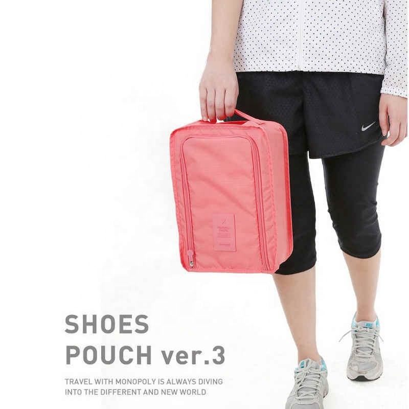 Picture of Waterproof Shoes Clothing Bag Convenient Travel Storage Bag Nylon Portable Organizer Bags Shoe Sorting Pouch
