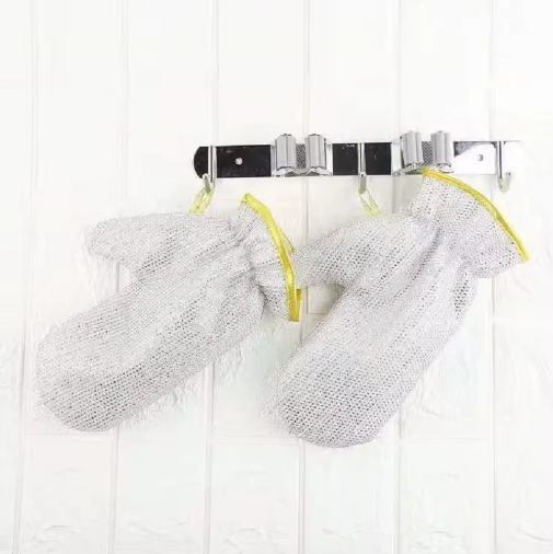 Picture of Wire Dishwashing Gloves - Non-Scratch Cleaning Solution for Pots, Pans, and Dishes