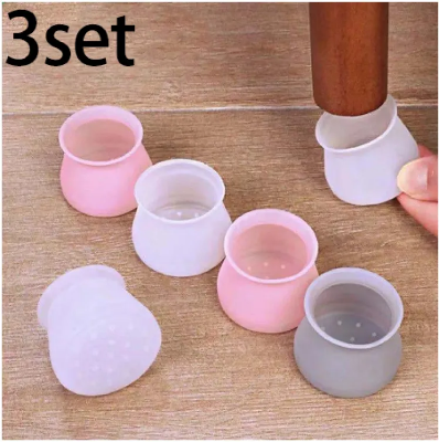 Picture of Silicone Table and Chair Foot Pad Furniture Protector Floor Sofa Stool Non-Slip Chair Leg Stopper  Cover