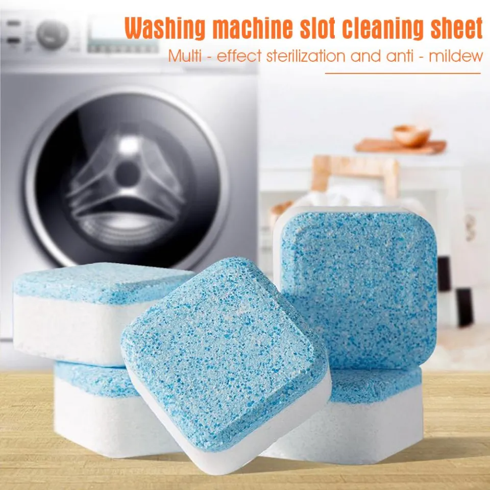 Picture of 12_pcs_set  Washing Machine Cleaner Washer Cleaning Detergent  Tablet