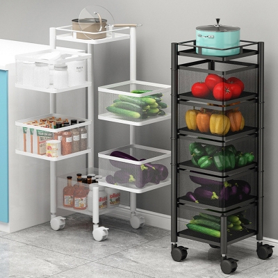 Picture of 5 Layer Square Shape Kitchen Rack