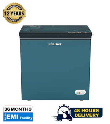 Picture of MINISTER 170 Liter Frost Deep Freezer Bold Flower (M-170G)