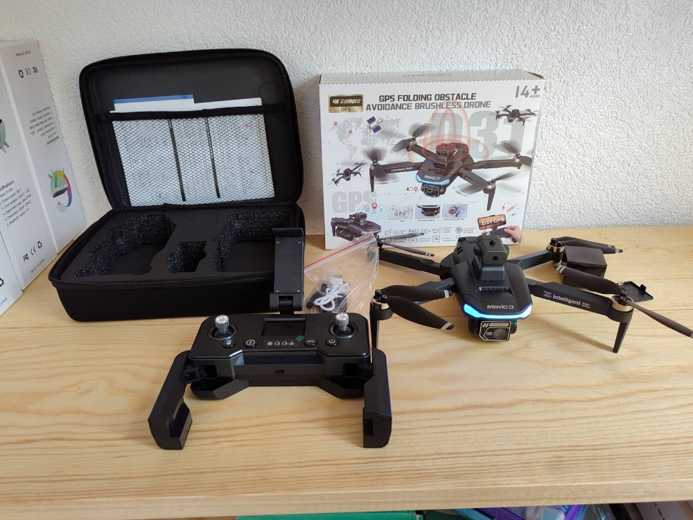 Picture of G.P.S Drone WIFI 6K Dual Camera Foldable Pocket Mini Size G.P.S Tracked Quadcopter Drone Camera Apps Controlled