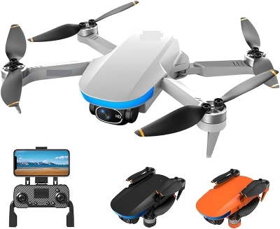 Picture of Mini G.P.S Drone 4K Professinal Dual HD EIS Camera Light Flow 5G Wifi Brushless Folding Quadcopter RC Helicopter Toys
