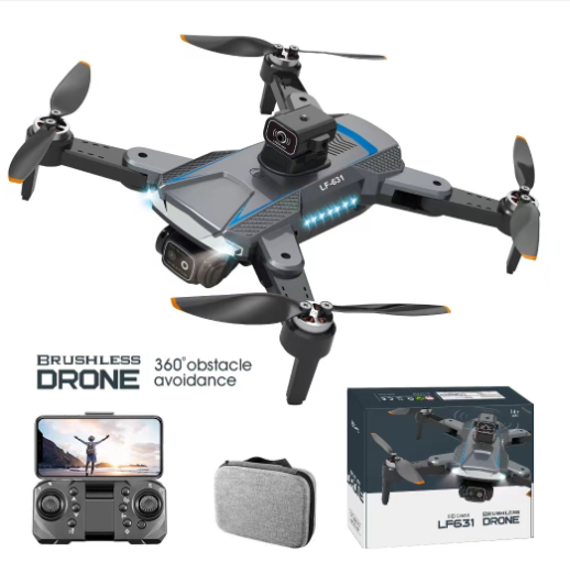 Picture of NEW Brushless Motor Drone 4K HD Professional ESC Dual Camera Optical 2.4G WIFi Obstacle Prevention Quadcopter