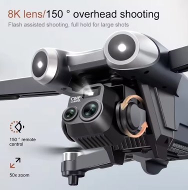 Picture of Professional Drone 4K Dual Cameras Optical Flow Positioning Long Battery Life WIFI FPV G.P.S Drone RC Quadcopter