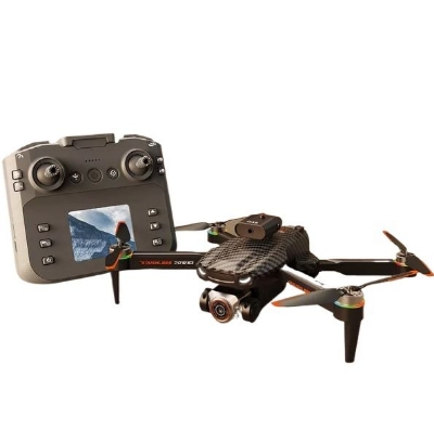 Picture of [Remote Display] 4k Drone Professional Camera Drone  Wifi Fpv Fixed Point Hovering Intelligent 50x Video Drone Altitude Optical Avoidance Drone DH