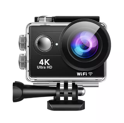 Picture of NEW 2025 AUSEK AT-S9R ACTION CAMERA GO PRO MOTOVLOG 4K/60FPS EIS Remote Control Wifi Waterproof